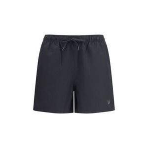 Fred Perry Black Recycled Polyester Short And Mini Men's Shorts